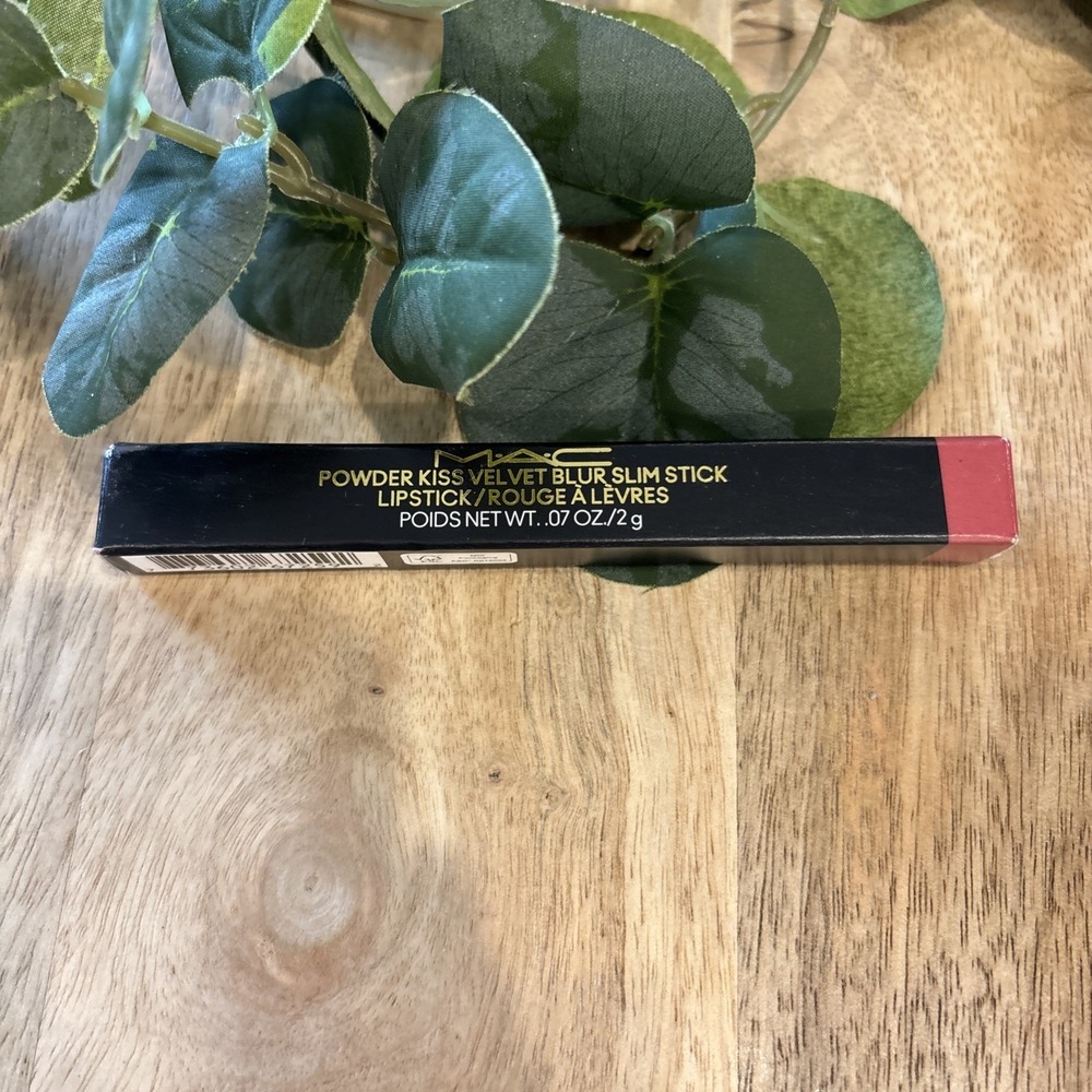 Mac Powder Kiss Velvet Blur Slim Stick 887 PEPPERY PINK